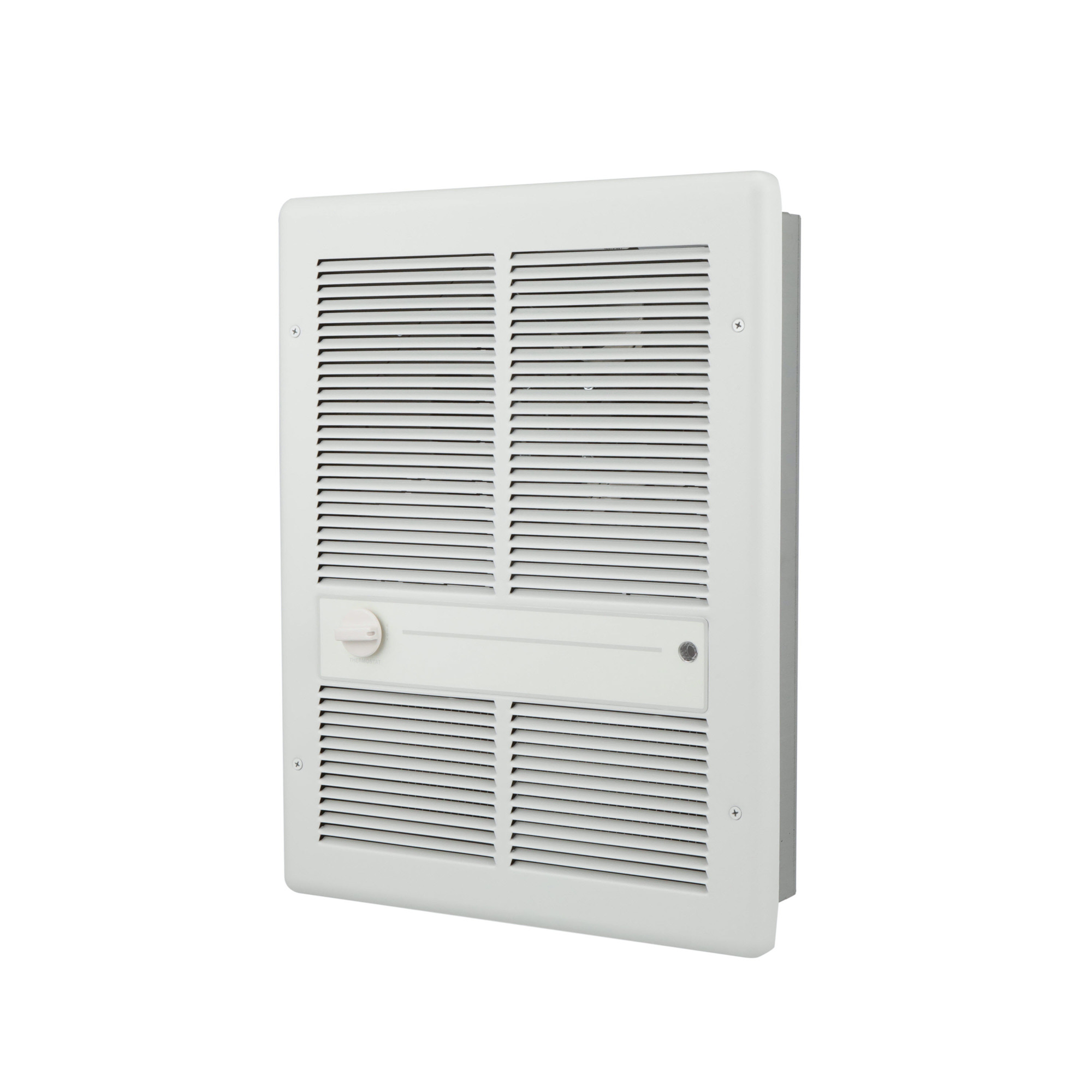 TPI Multi-Watt Fan Forced Wall Heater - 240/208V, 13648 BTU, Electric, 200 Sq. Ft., White, Model# HF3316T2RPW